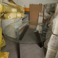 Tavolo rotondo di vetro STONES HOME FURNITURE