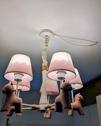 Lampadario per cameretta bambina