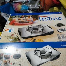 FORNELLO DA CAMPEGGIO CAMPING GAZ + 2 BOMBOLETTE
