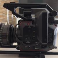 Telecamera  Panasonic EVA 1  + Zacuto Panasonic EV