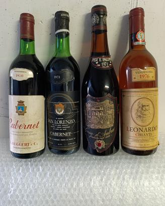 Bottiglie di vino