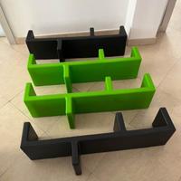 Mensola verde Snake Casamania by Frezza