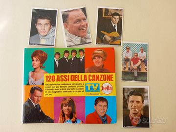 Album figurine "120 assi della canzone" del 1967