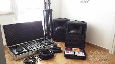 Console djm 600 + 2 cdj400 + 2 casse