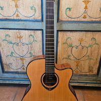 Chitarra acustica elettrificata LAG