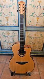 Chitarra acustica elettrificata LAG