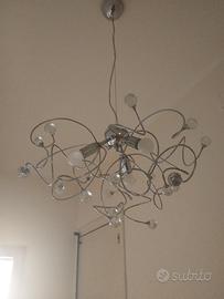 Lampadario moderno stile Mina
