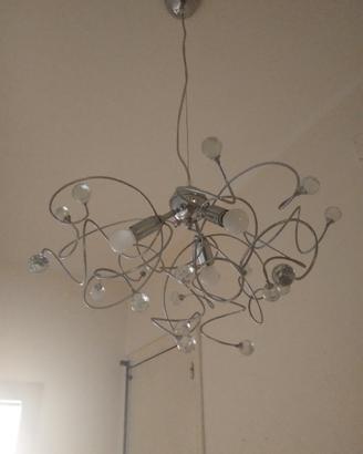 Lampadario moderno stile Mina