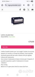 Lettino Bambini da viaggio  Giordano Double