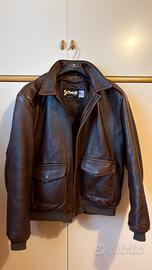 Giubbotto pilota Schott in cuoio