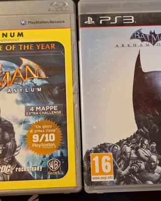 GIOCHI PS3 BATMAN