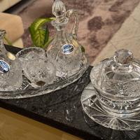 Cristallo di Boemia. Posaceneri , portatovaglioli.