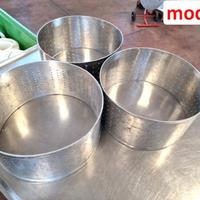 Stampi inox da caseificio usati