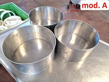 Stampi inox da caseificio usati