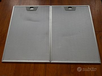 2Filtri cappa cucina antigrasso lavabile alluminio