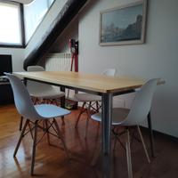 Tavolo stile industriale 160x80