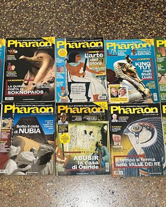 lotto 10 riviste Pharaon magazine