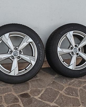 Set cerchi e gomme originali Audi A6 225. 55. R18