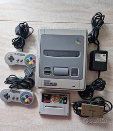 console super nintendo snes versione pal 