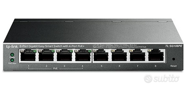 Switch TP-Link 8 porte di cui 4 PoE
