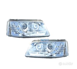 FARI VOLKSWAGEN VW T5 03-09 LUCE DIURNA A LED FOND