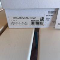 D.A.TE SFERA CALF WHITE LEOPARD