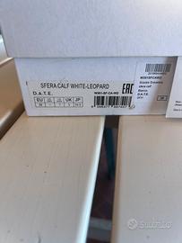 D.A.TE SFERA CALF WHITE LEOPARD