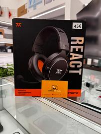 Cuffie Gaming Professionali Fnatic REACT