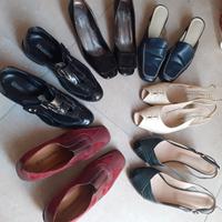 Lotto scarpe+ sandali + sabot