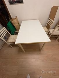 Tavolo bianco Scavolini allungabile