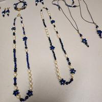 Set Collane '' STELLE BLU E NAVY ''
