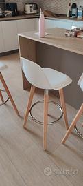 set 4 sgabelli da bar
