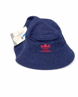Adidas Originals bucket hat navy Trefoil rosso