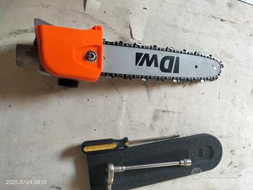 Kit Adattatore da decespugliatore a motosega sega 