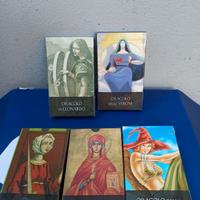 Carte Oracolo Leonardo Thoth visioni set 5 mazzi 