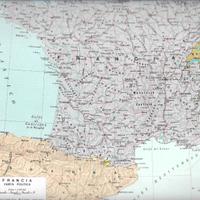 Anni '40/'60 N 24 Carte Geografiche Italia Europa