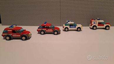 Lotto 4 auto Lego City