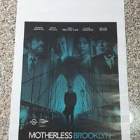 Locandina Film MOTHERLESS BROOKLYN 33x70 cm Italia