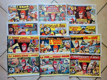 Serie di 12 Fumetti di “Uomo Mascherato”