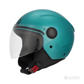 Casco Jet BREZZA ACERBIS turchese opaco