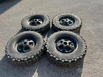 cerchi e gomme Land Rover defender 
