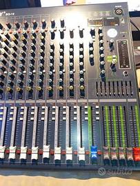 Mixer professionale 16 canali + fx