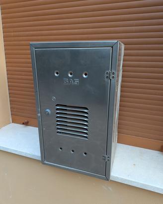 cassetta acciaio contatore gas 