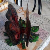 portacarte artigianale in lamiera 