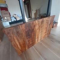 Tavolo allungabile  industriale etnico legno mango