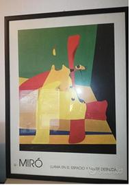 Quadro Ufficio arte moderna Miro' 60x81