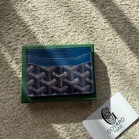 Porta carte goyard blu