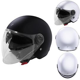 CASCO JET MOTO SCOOTER STORMER MIND DOPPIA VISIERA
