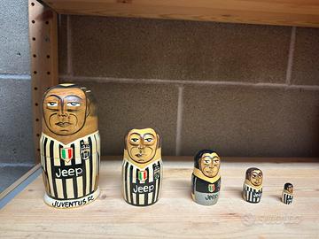 Matrioska Juventus vintage (ac)