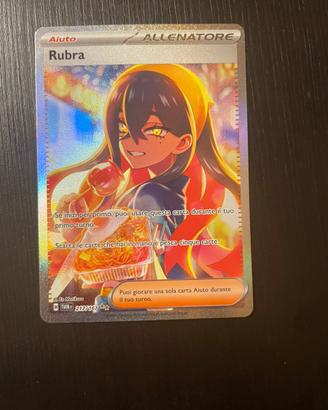 Carta Pokémon Rubra Full Art 217/167 Special